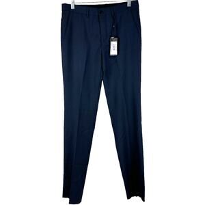 A/X Armani Exchange NWT Men's Slim Fit Navy Birdseye Suit Separate Pants Sz 30R